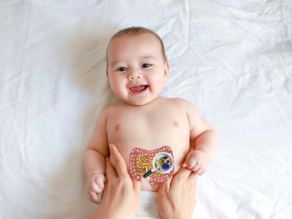 Shape your baby's gut microbiome.