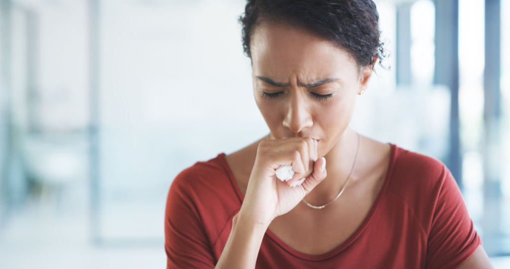 A chronic cough is one of many health symptoms women shouldn't ignore. 