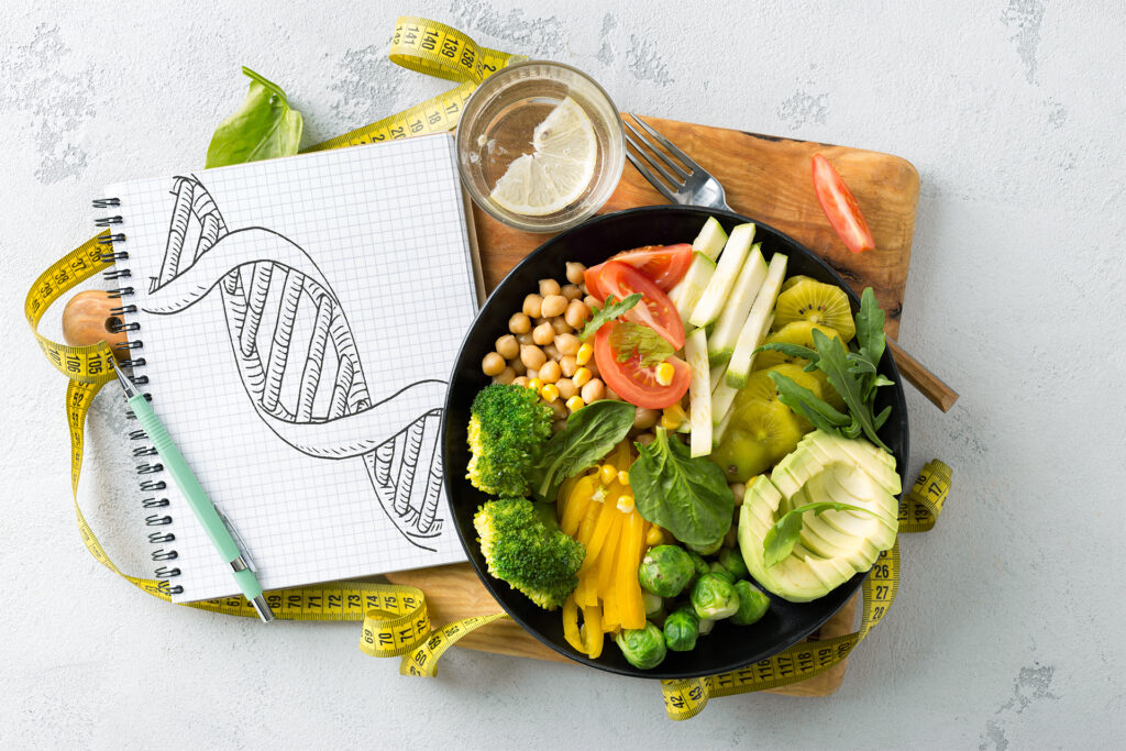 The foods you eat can affect your genes.